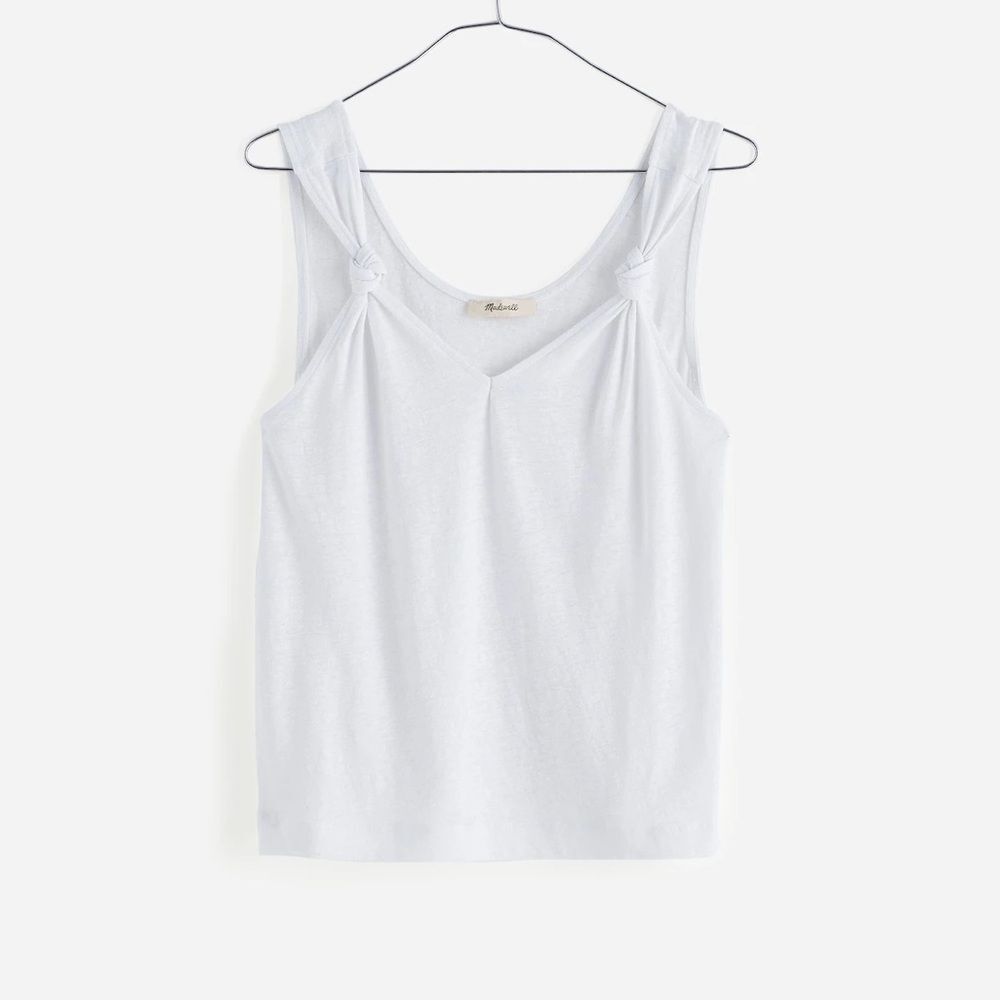 010- nr363 xl madewell Knotted-Strap Tank